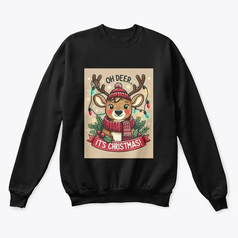 Oh Deer it's Christmas T-shirt