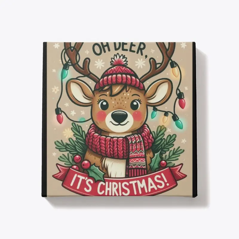 Oh Deer it's Christmas T-shirt