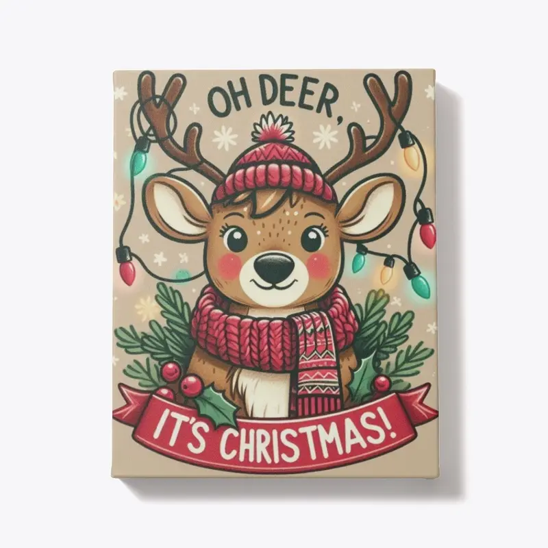 Oh Deer it's Christmas T-shirt