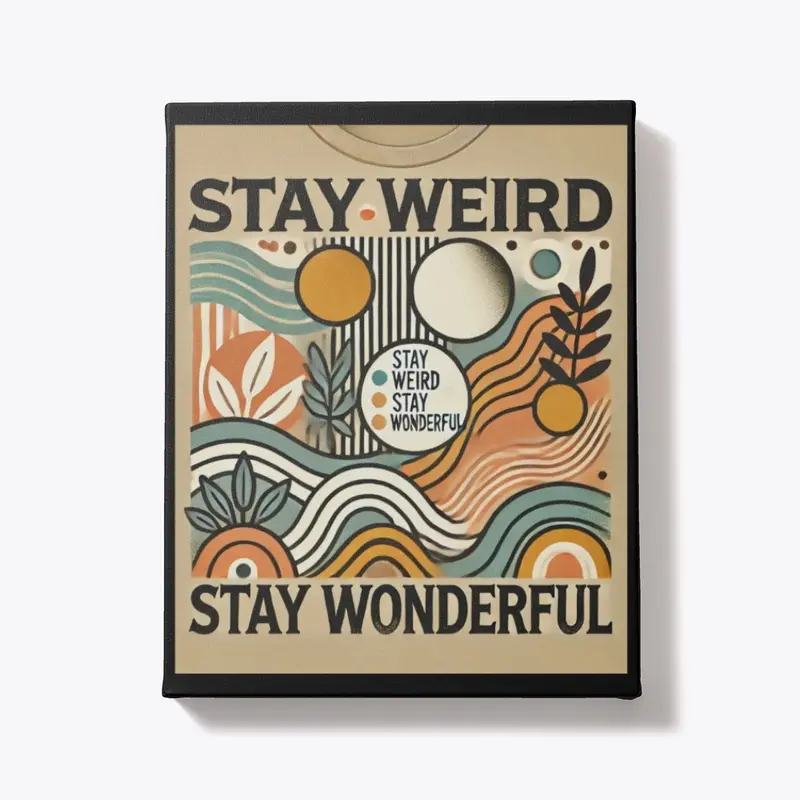 Stay Weird and Stay Wonderful T -Shirt