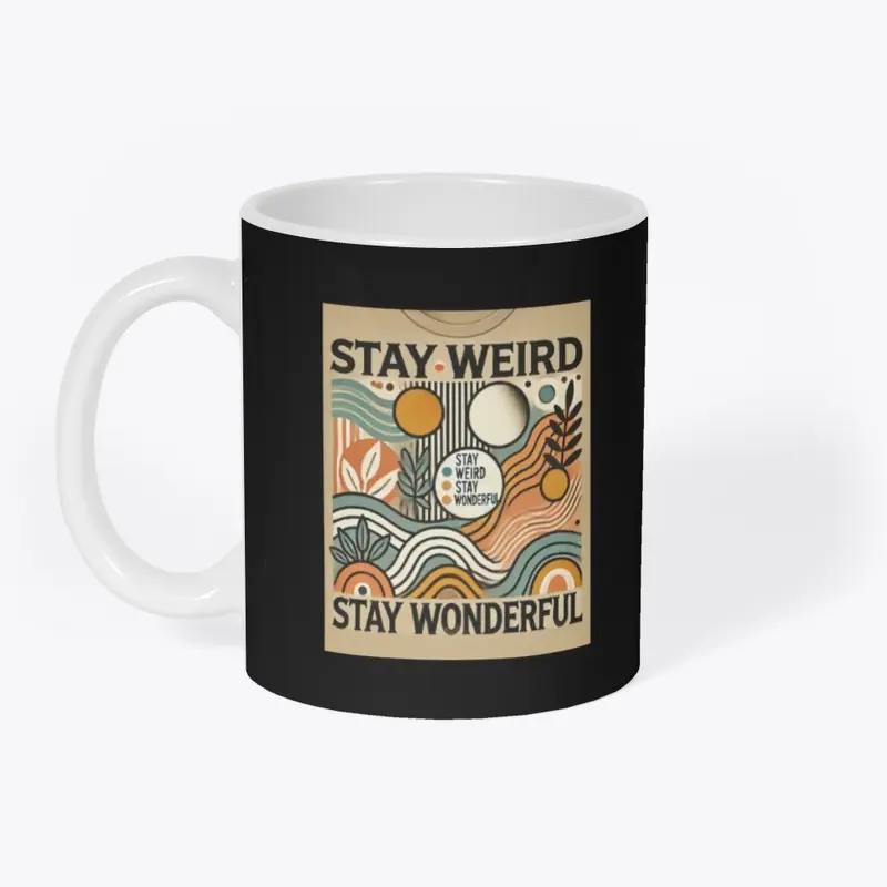 Stay Weird and Stay Wonderful T -Shirt