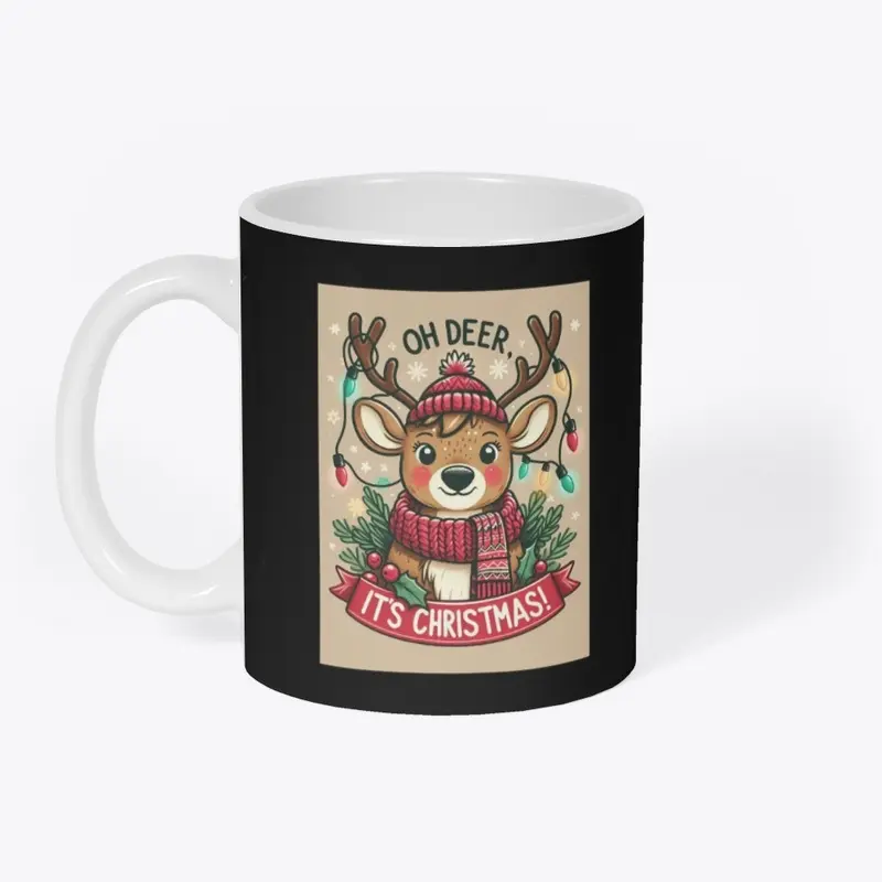 Oh Deer it's Christmas T-shirt