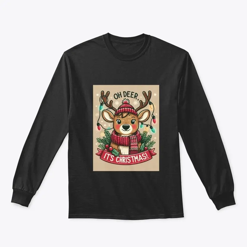 Oh Deer it's Christmas T-shirt